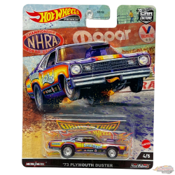 ( web Only ) Car CULTURE '73 Plymouth Duster  Dragstrip - Hot Wheels 1:64 - HCK22