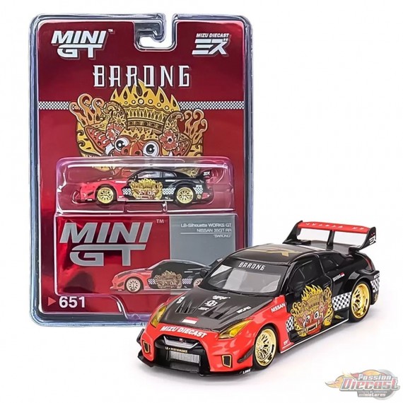 LB-Silhouette Works GT Nissan 35GT-RR Ver.1 BARONG - Mini GT - 1:64 - MGT00651 Passion Diecast