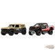 Car Culture 2 Pack Ford Bronco R & Ford F-150 Raptor - Hot Wheels 1:64 - HRR77-956M - Passion Diecast