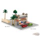 Scène du marché et du café de Dom Toretto - Diorama Hollywood Rides Nano - Jada - 1/87 - 34914 Passion Diecast