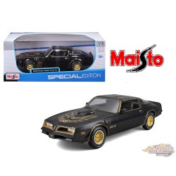 1978 Pontiac Firebird Trans Am - Noir - 1/18 - MAISTO - 31464 BK