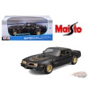 1978 Pontiac Firebird Trans Am - Black - 1/18 - MAISTO - 31464 BK