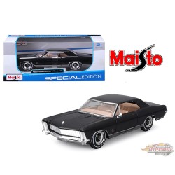 1965 Buick Riviera - Black - Special Edition - Maisto 1/26 - 31214 BK