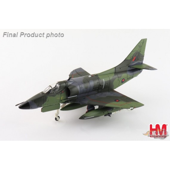 Douglas A-4K Skyhawk / RNZAF No.2 Sqn, NZ6201, New Zealand, 1987 / Hobby Master 1:72 HA1440