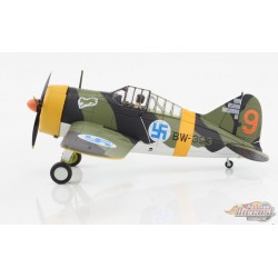 Brewster F2A Buffalo / Finnish Air Force 3/LeLv 24, Red 9, Hans Wind, Finland, March 1944 / Hobby Master 1:48 HA7013