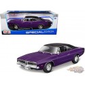 1969 Dodge Charger R/T - Purple - 1/18 - MAISTO - 31387 PU