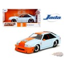 1989 Ford Mustang GT Gulf - Light Blue / Orange - Bigtime Muscle - Jada - 1/24 - 35208