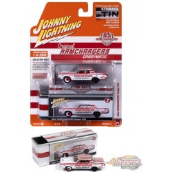 Dodge Ramcharger 330 de 1964 en Blanc - Johnny Lightning 1/64 - JLCT013  CA