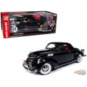 1937 Lincoln Zephyr GLOSS BLACK - Auto World - 1/18 - AW325