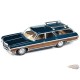 Chevrolet Kingswood 1970 en bleu Fatham - Auto World - 1/64 - AWSP169 B