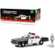 1987 Chevrolet Caprice  Police - Terminator 2 (1991) with T-1000 Liquid Metal Android Figure - Greenlight 1/18 - 19105