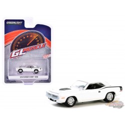 1970 Plymouth Hemi Cuda in Apline White - GL Muscle Series 28 - 1/64 Greenlight - 13350 B