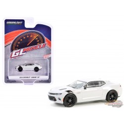 Chevrolet Camaro SS Redline Edition 2018 en argent glacé métallisé - GL Muscle Series 28 - 1/64 Greenlight - 13350 E