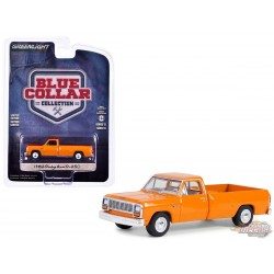 Pickup Dodge Ram D-250 1982 en orange DOT - Blue Collar Collection Series 13 - 1/64 Greenlight - 35280 C