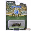 1942 Willy's MB Jeep - British Army Command Car - Battalion 64 Series 4 - 1/64 Greenlight - 61040 B