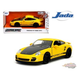 Porsche 911 Turbo (997) - Jaune - Hyper-Spec - Jada - 1/24 - 35493