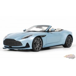 (Preorder) ASTON MARTIN DB12 VOLANTE CARRIBBEAN BLUE PEARL 2 2023 - 1/18 - GT SPIRIT - GT479