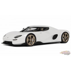 KOENIGSEGG CC850 BLANC CRISTAL 2024 - 1/18 - GT SPIRIT - GT903