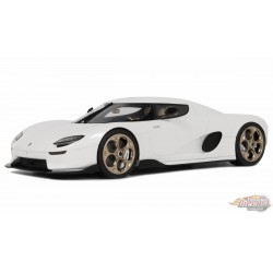 KOENIGSEGG CC850 CRYSTAL WHITE 2024 - 1/18 - GT SPIRIT - GT903