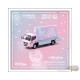 Camionnette publicitaire Mitsubishi Fuso Canter - Rose - Tarmac Works - 1/64 - T64T-TL002-HK