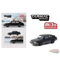 Saab 900 Turbo - Black - Tarmac Works - 1/64 - T64G-056-BK