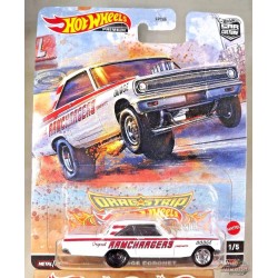 ( web Only ) Car CULTURE '1965 Dodge Coronet A/FX  Drag strip - Hot Wheels 1:64 -HCK24