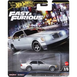 Fast & Furious Premium 2024 G - Mercedes-Benz 500 SEL - Hot Wheels 1:64 -HRT94