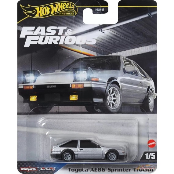 Fast & Furious Premium 2024  - Toyota AE86 Sprinter Trueno - Hot Wheels 1:64 - HVR61