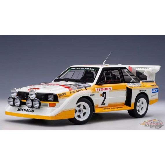 Audi Sport Quattro S1 Rally Monte Carlo 1986  No2 -  Autoart 1/18 - 88601