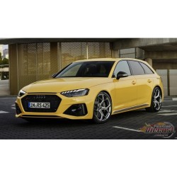 AUDI RS 4 25E ANNIVERSAIRE JAUNE 2024 - 1/18 - GT SPIRIT - GT935