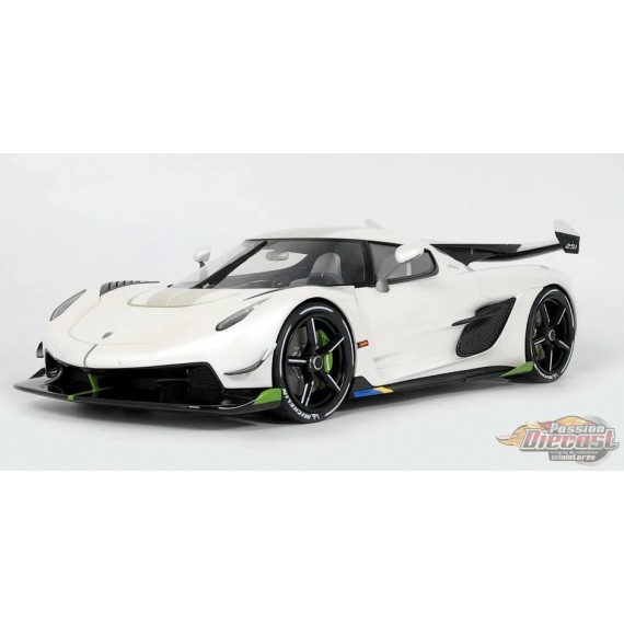 KOENIGSEGG JESKO CRYSTAL WHITE 2019 - 1/12 - GT SPIRIT - GT501