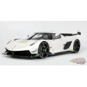 (Preorder) KOENIGSEGG JESKO CRYSTAL WHITE 2019 - 1/12 - GT SPIRIT - GT501