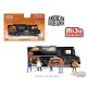 Food Truck The Burger Truck - Limited Edition MiJo Exclusives - American Diorama 1/64 - AD-70101 Passion Diecast
