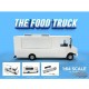 Food Truck Blanc Uni Truck - Limited Edition MiJo Exclusives - American Diorama 1/64 - AD-70200 Passion Diecast