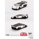 Lamborghini Aventador SVJ 63 Bianco Asopo - Mini GT - 1:64 - MGT00842