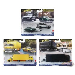 Team Transport E Case 2024 Set of 4 - Hot Wheels - 1/64 - FLF56-957E -  Passion Diecast 