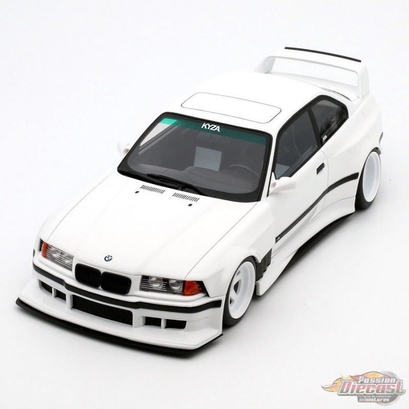 BMW E36 Khyzyl Saleem Année de construction 2022 blanc alpin 1:18