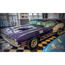 1971 383 Plymouth Cuda HT en violet Édition limitée - Production estimée à 400 pièces - ACME - 1/18 - A1806135