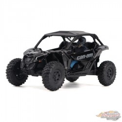 Can-Am Maverick X3 X rs Turbo RR Side-by-Side ATV in Triple Black - Diecast Master 1/32 - 60001 - Passion Diecast 