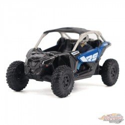 Can-Am Maverick X3 X rs Turbo RR Side-by-Side ATV in Intense Blue, Carbon Black- Diecast Master 1/32 - 60005