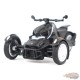 Can-Am Ryker Rally 3-Wheel Motorcycle in Ghost Black - Diecast Master 1/32 - 60013 Passion Diecast