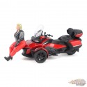 (Preorder) Can-Am Spdyer RT Limited Deep Marsala Metallic - Diecast Master 1/32 - 60017