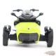 Can-Am Spyder F3 Special 3-Wheel Motorcycle in Manta Green - Diecast Master 1/32 - 60019 Passion Diecast