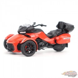 Can-Am Spyder F3 Limited Special Series 3-Wheel Motorcycle in Viper Red - Diecast Master 1/32 - 60020 Passion Diecast