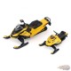 Ski-Doo Summit Expert Deep Snow Snowmobile in Manta Green - Diecast Master 1/32 - 60022