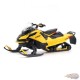 Ski-Doo Summit Expert Deep Snow Snowmobile in Manta Green - Diecast Master 1/32 - 60022