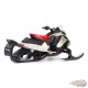 Motoneige Ski-Doo MXZ X-RS en rouge Spartan - Diecast Master 1/32 - 60024