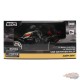 R/C - Can-Am Ryker Rally 3-Wheel Motorcycle in Black, White, and Red. - Remote Control - Diecast Master 1/6 - 30603