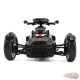 R/C - Can-Am Ryker Rally 3-Wheel Motorcycle in Black, White, and Red. - Remote Control - Diecast Master 1/6 - 30603