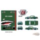 1987 Buick Grand National Shark Mouth - Primer Green - M2 Machine - 1:64 - 31500-HS55